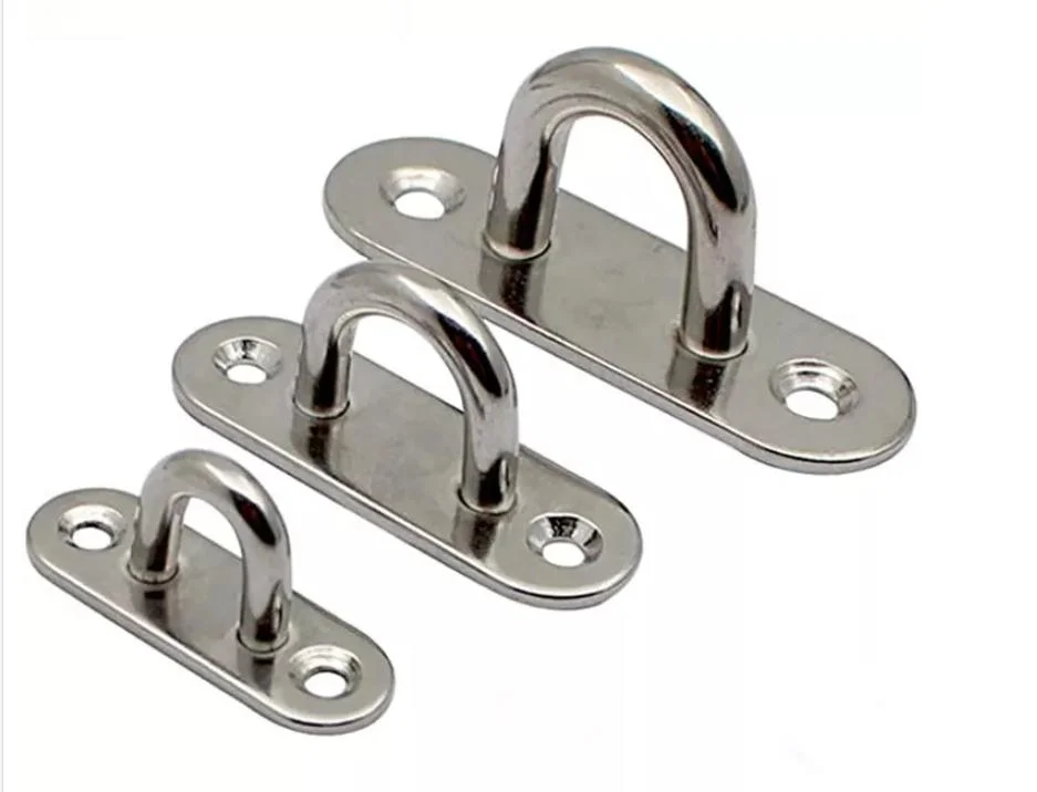 Stainless Steel Pad Eye Plate for Boat Accessories.