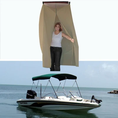 ボートに適したプライバシー テント プライバシー カーテン フロート ボート ハンギング プライバシー テント プル