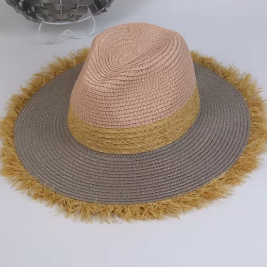 女性ビーチ太陽の帽子夏の日焼け止めファッション女性アウトドアアクセサリー Ci23424
